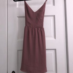 tobi cross back skater dress